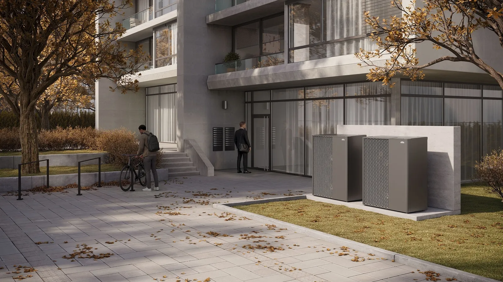 Mehrfamilienhaus: Kaskade bis 60 kW
